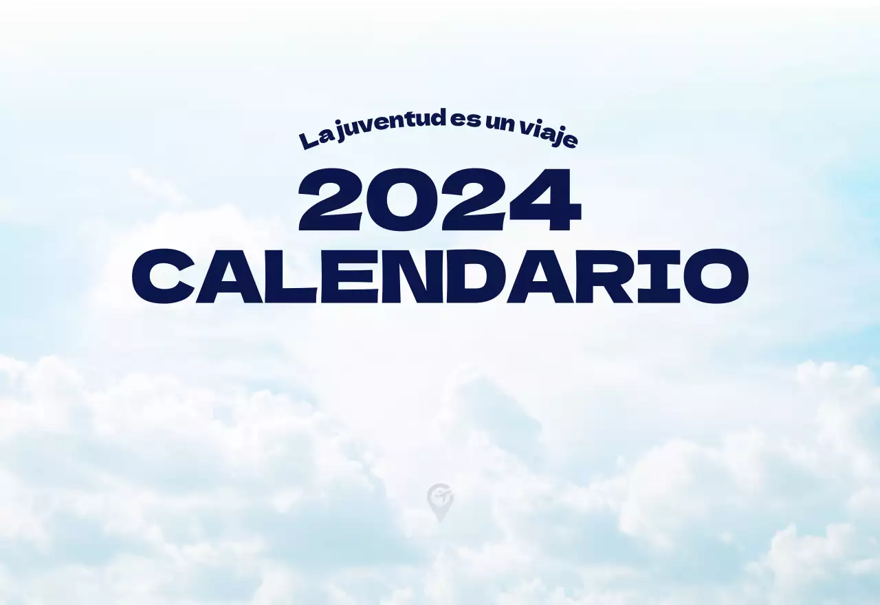 Cielo foto calendario limpio