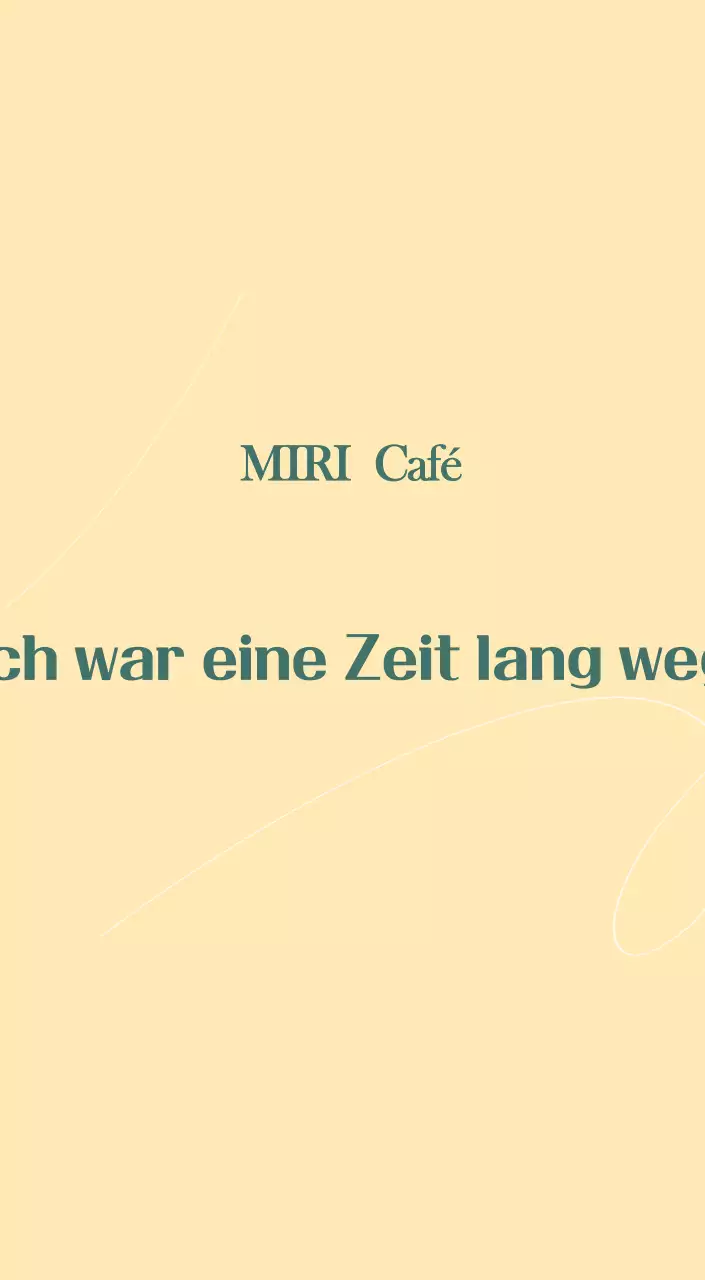 Ein moderner Café-Kalender mit Empfehlungen für das Getränk des Monats