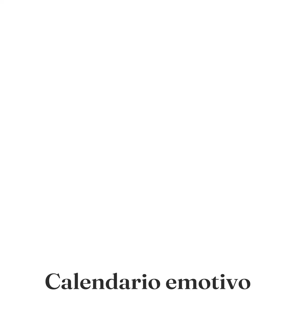 Calendario minimalista a gradi