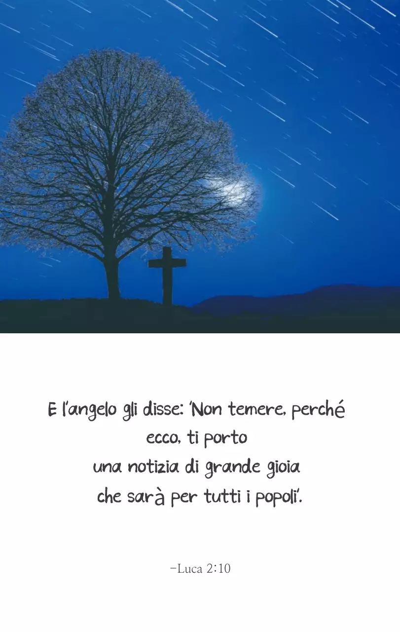 Promozione della chiesa biblica in calligrafia semplice