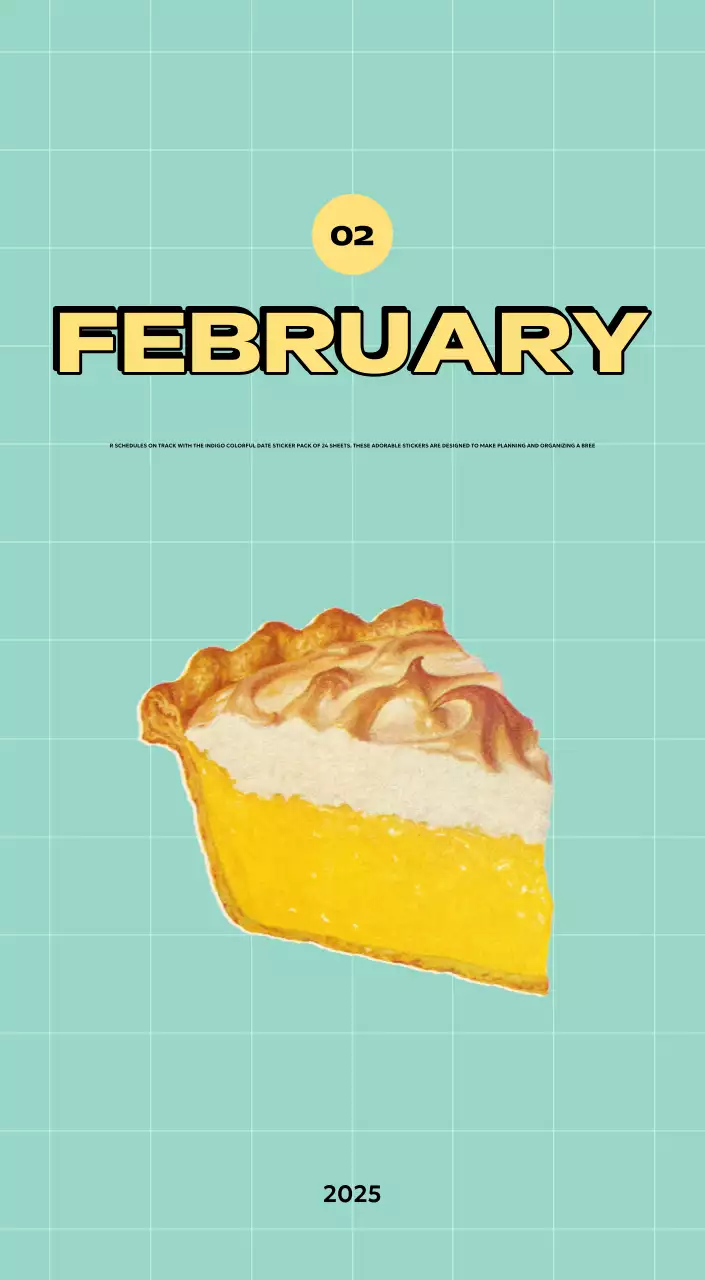 Colorful calendars with a variety of retro illustrations