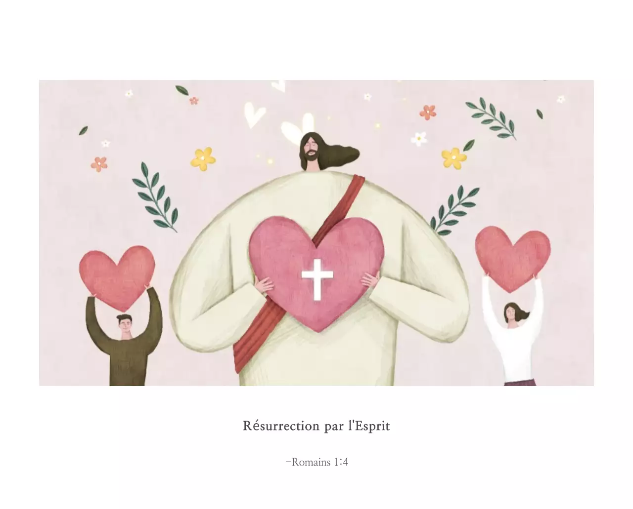 Illustration pastel de l'église