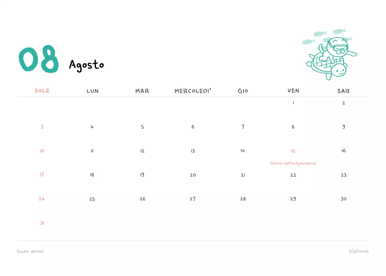 Calendario giornaliero in avorio