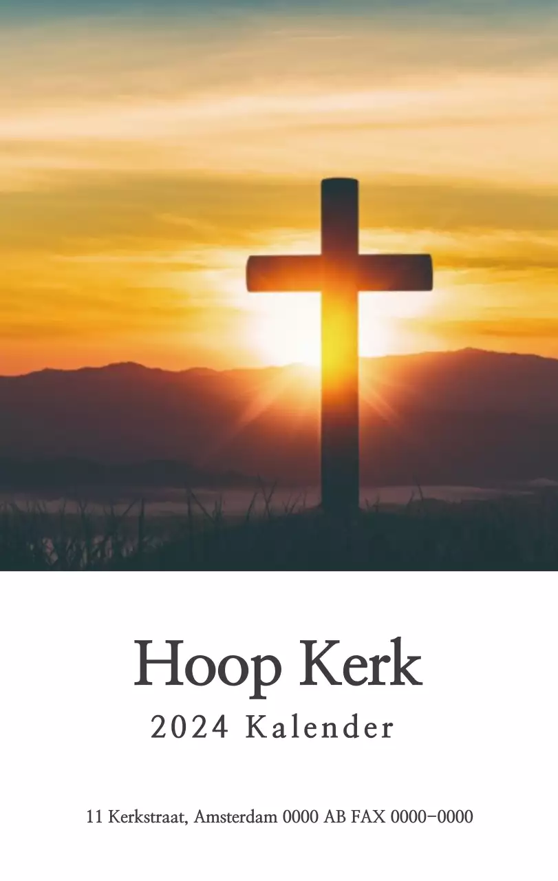 Eenvoudige kalligrafie Bijbel Kerk Promotie