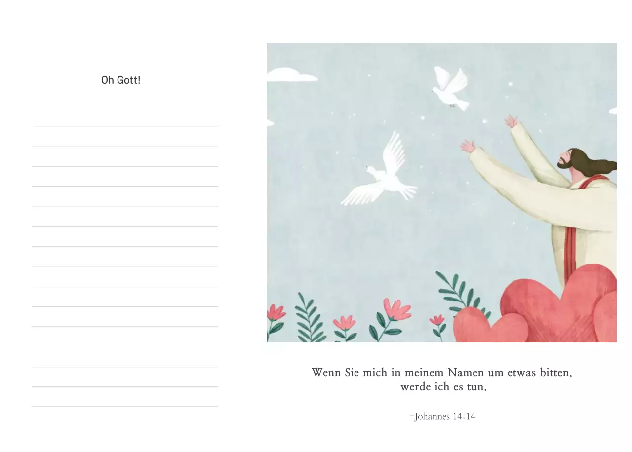 Pastell saubere Illustration Kirche