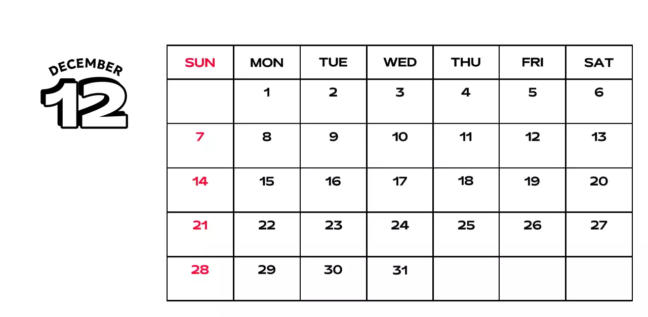 様々なレトロなイラストが描かれたカラフルなカレンダーカレンダー