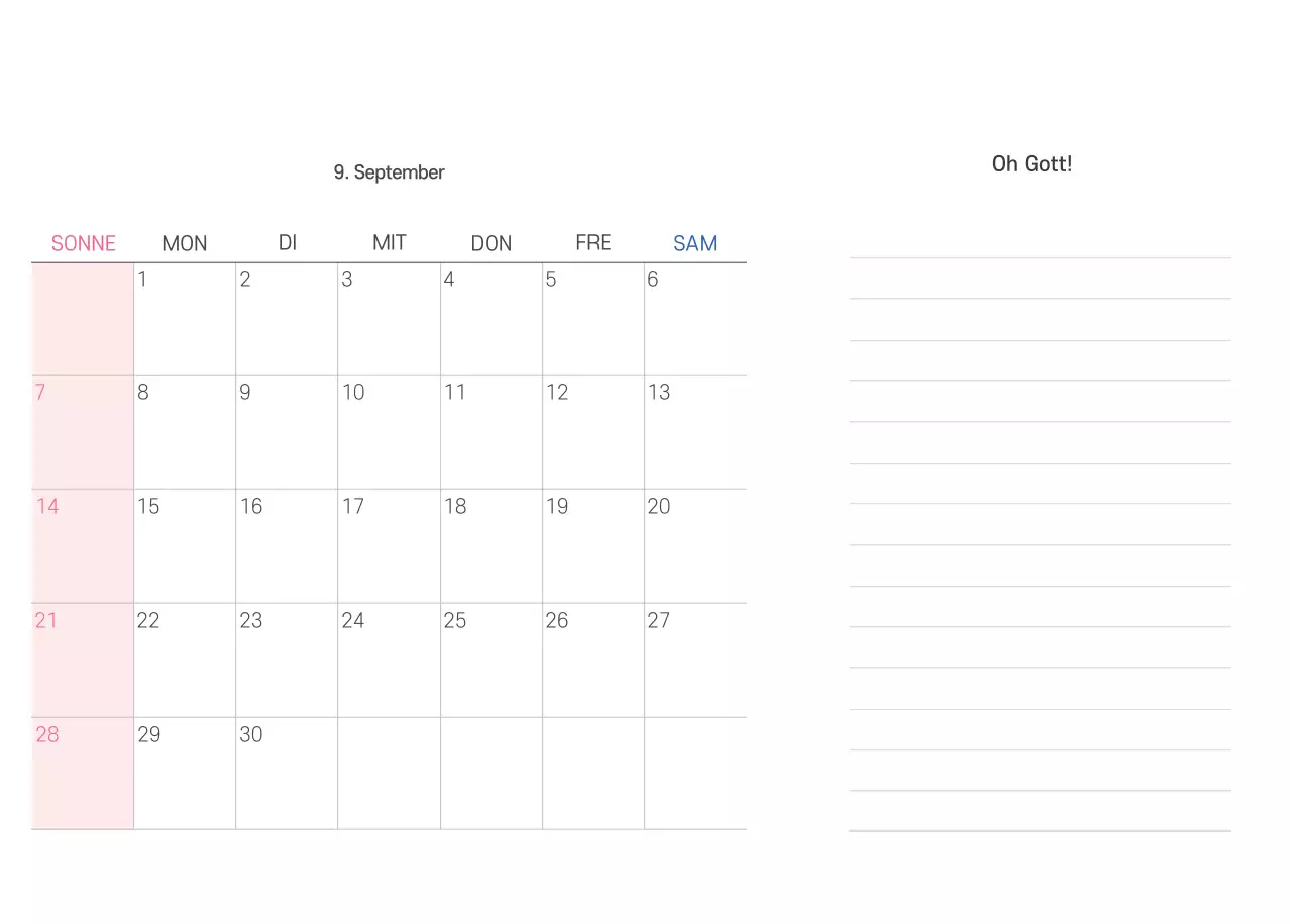 Pastell saubere Illustration Kirche