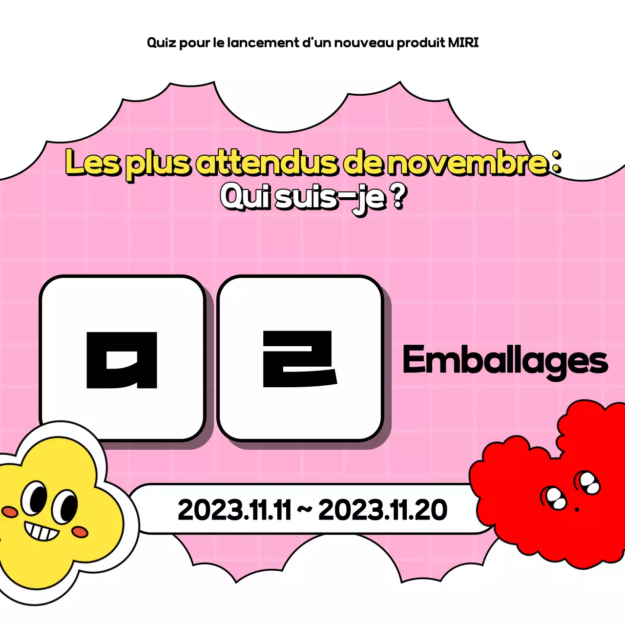 Annonce de l'événement Pink Pop