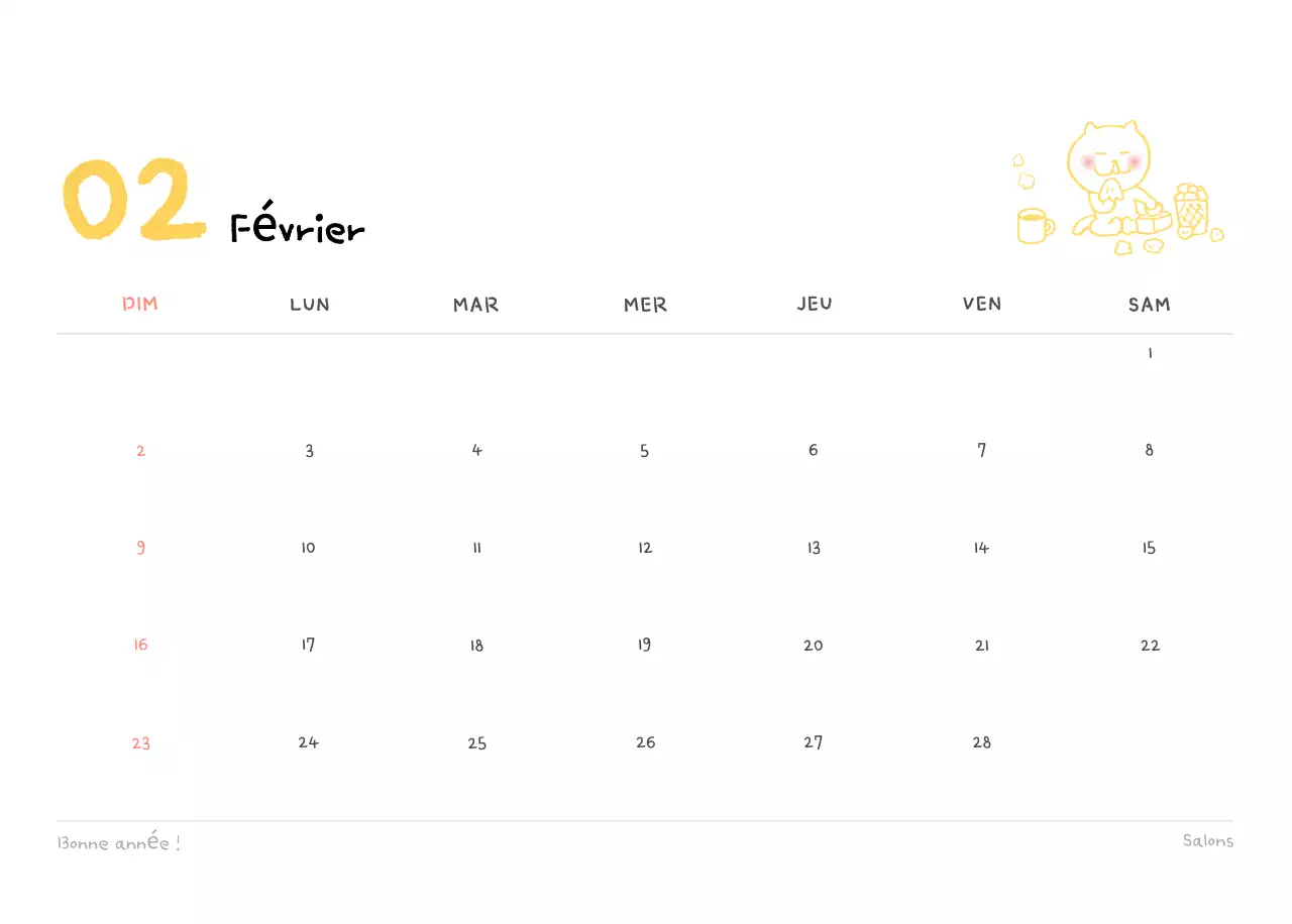 Calendrier journalier en ivoire