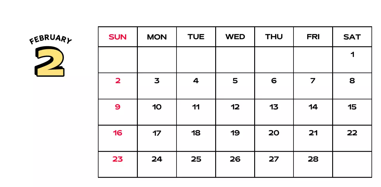 Colorful calendars with a variety of retro illustrations