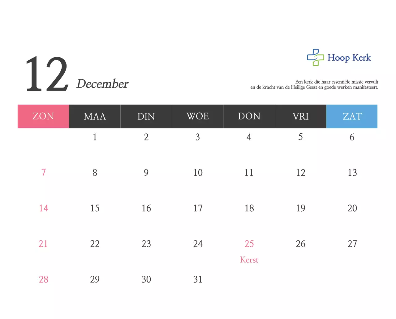 Eenvoudige kalligrafie Bijbel Kerk Promotie