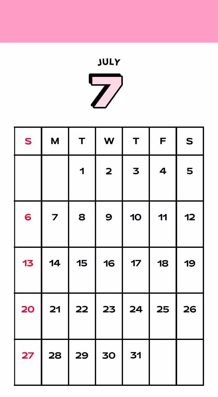 Colorful calendars with a variety of retro illustrations