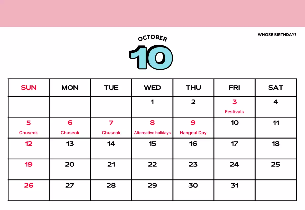 Colorful calendars with a variety of retro illustrations