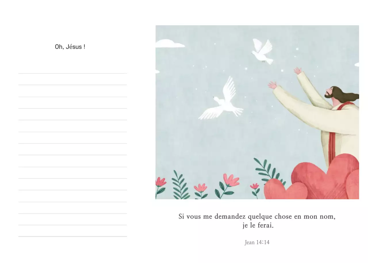 Illustration pastel de l'église