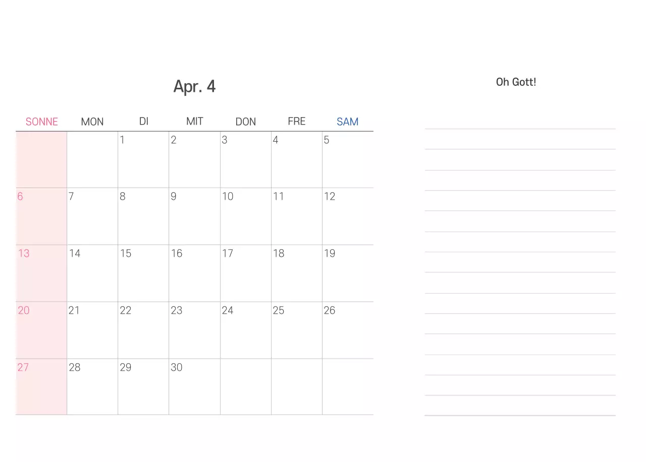 Pastell saubere Illustration Kirche