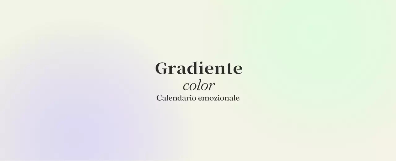 Calendario minimalista a gradi