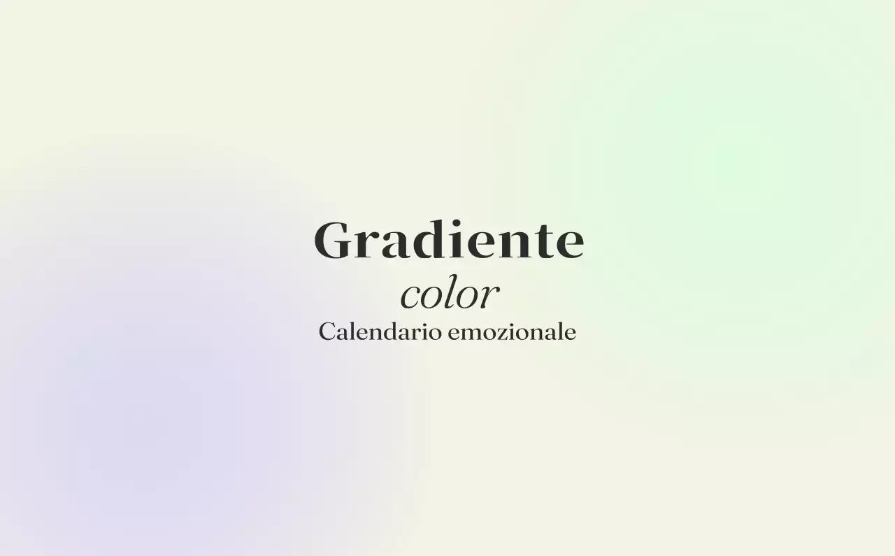 Calendario minimalista a gradi