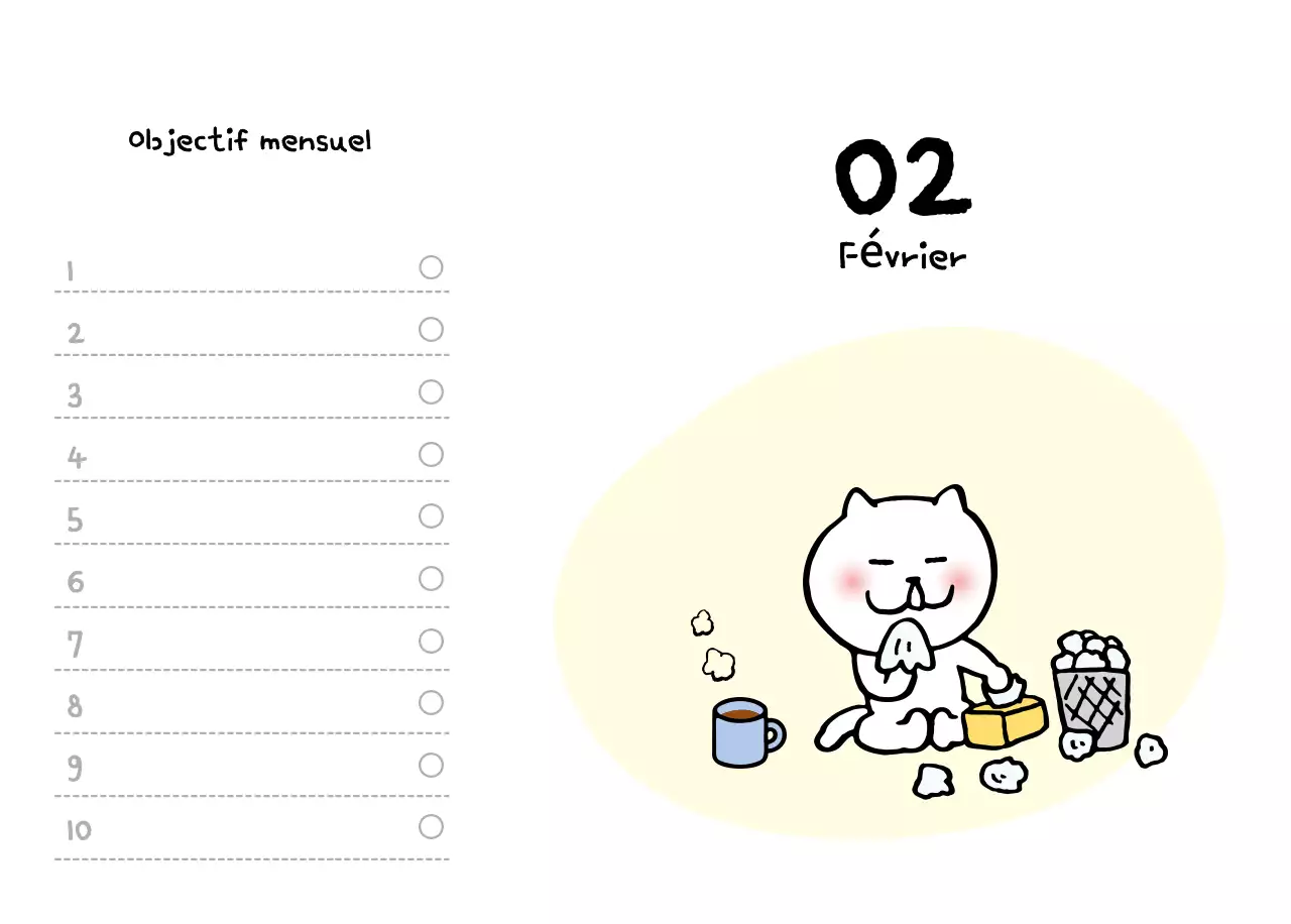 Calendrier journalier en ivoire