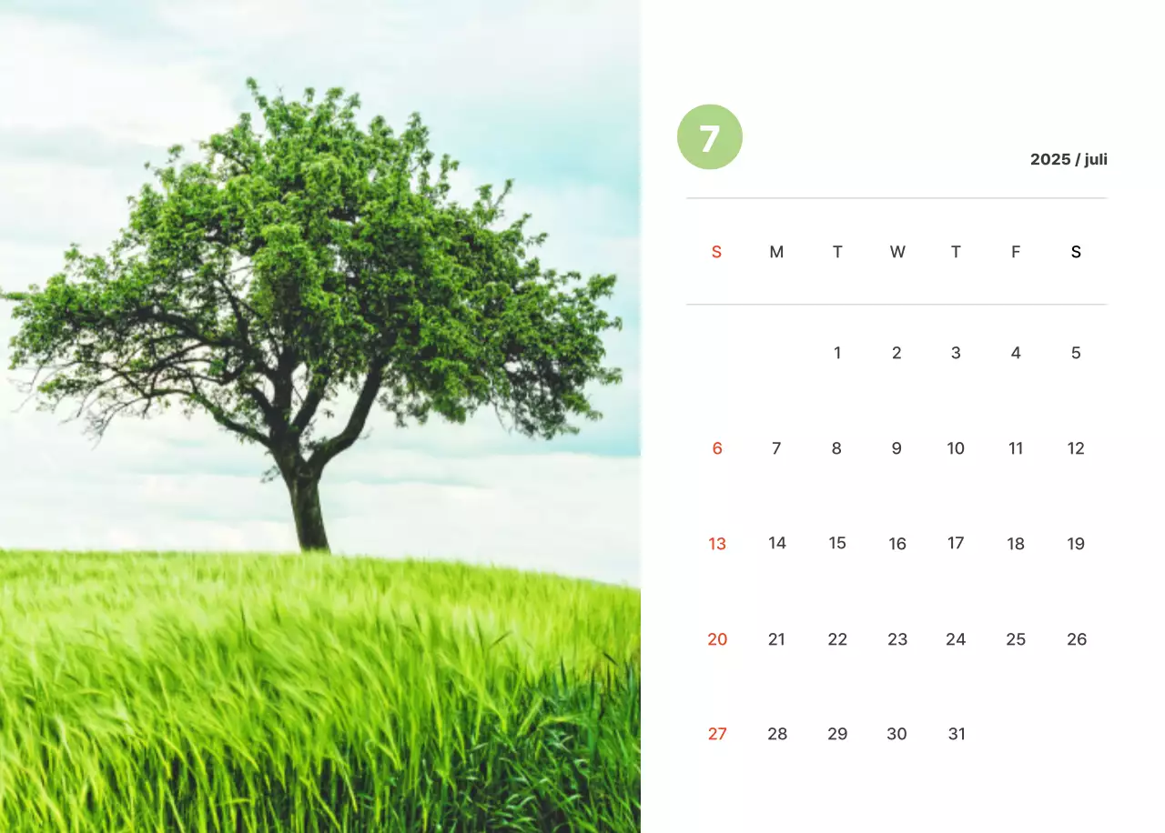 Warme landschapsfotografie in pastelkleuren