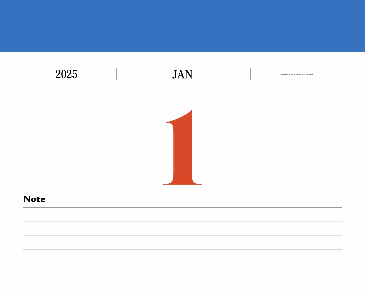 Calendrier de mémoire rétro en rouge