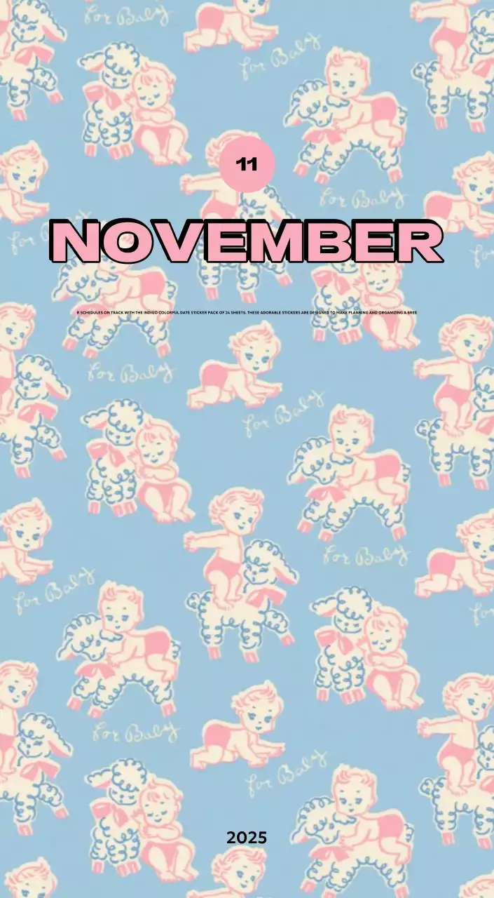 Colorful calendars with a variety of retro illustrations