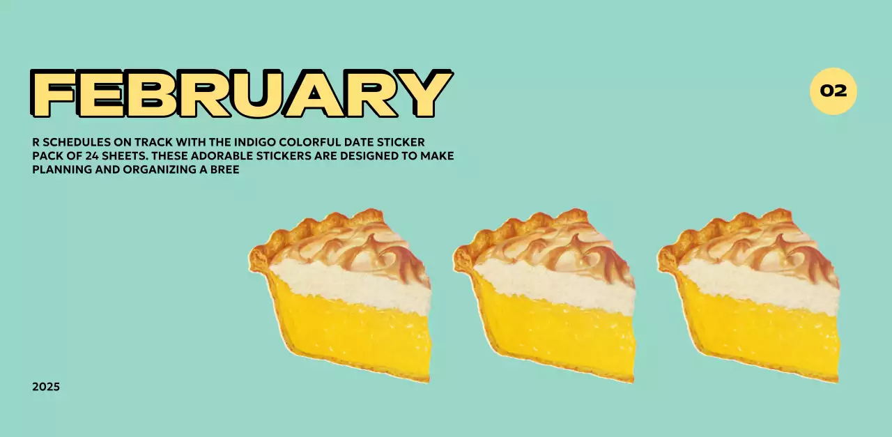 様々なレトロなイラストが描かれたカラフルなカレンダーカレンダー