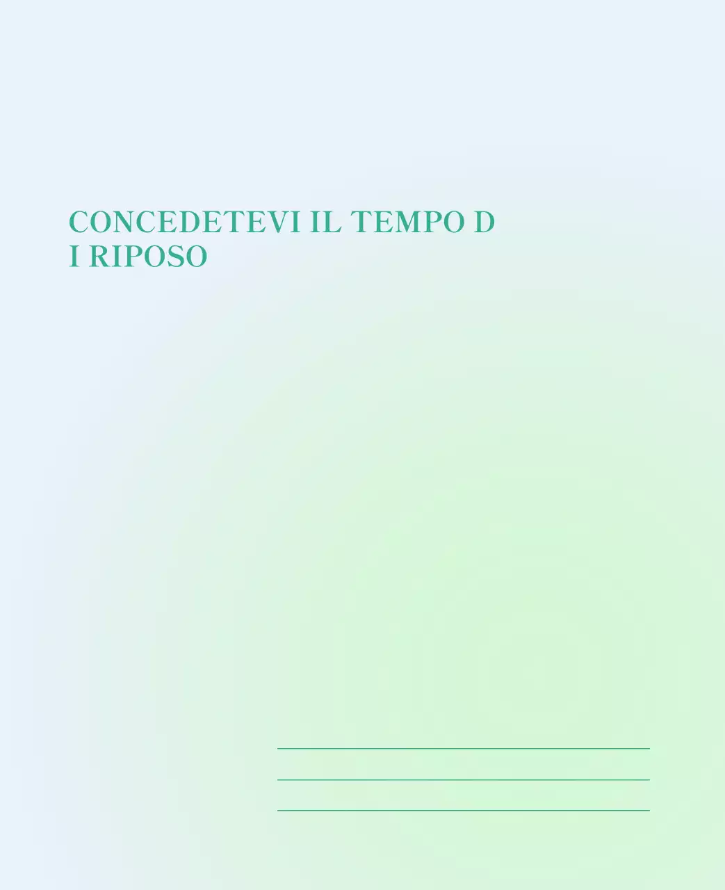 Calendario minimalista a gradi