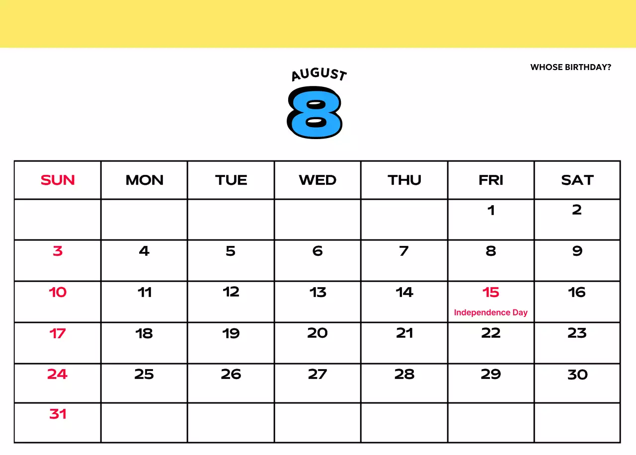 Colorful calendars with a variety of retro illustrations