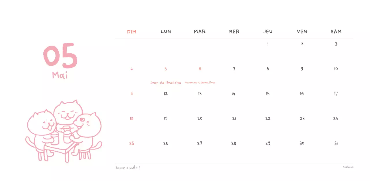 Calendrier journalier en ivoire