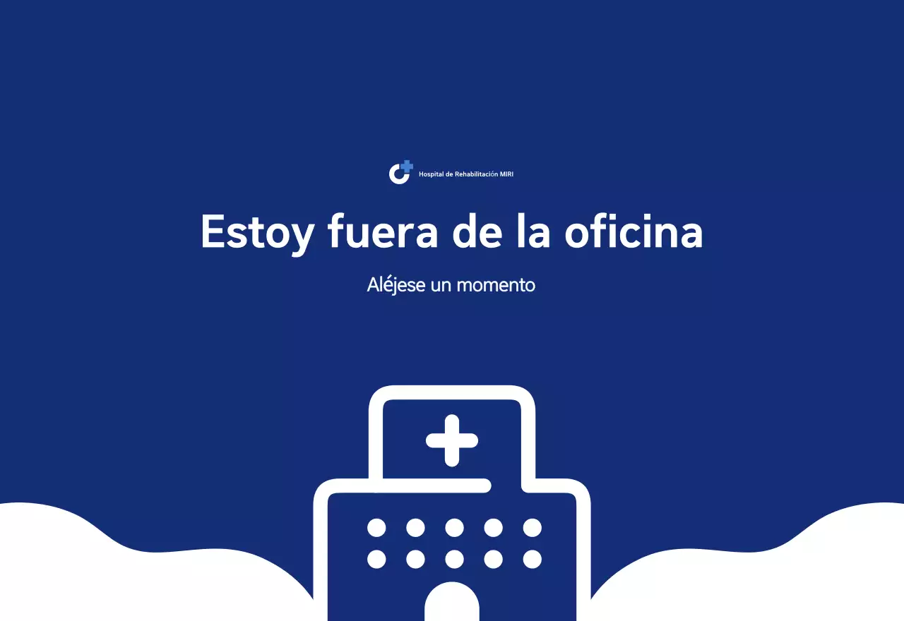 Calendario sencillo con ilustraciones azules y limpias