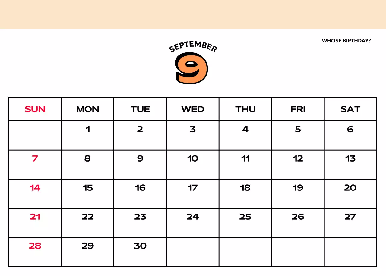 Colorful calendars with a variety of retro illustrations