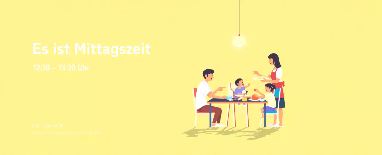 Mehrfarbige Familie Illustration Konzept