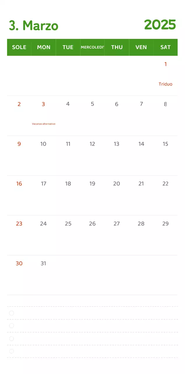 Calendari con illustrazioni colorate ed emozionali