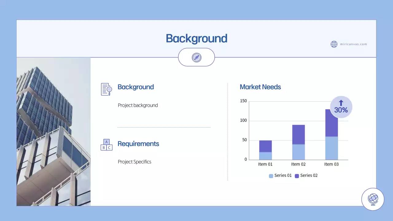Blue Simple Project Proposal Guide Presentation
