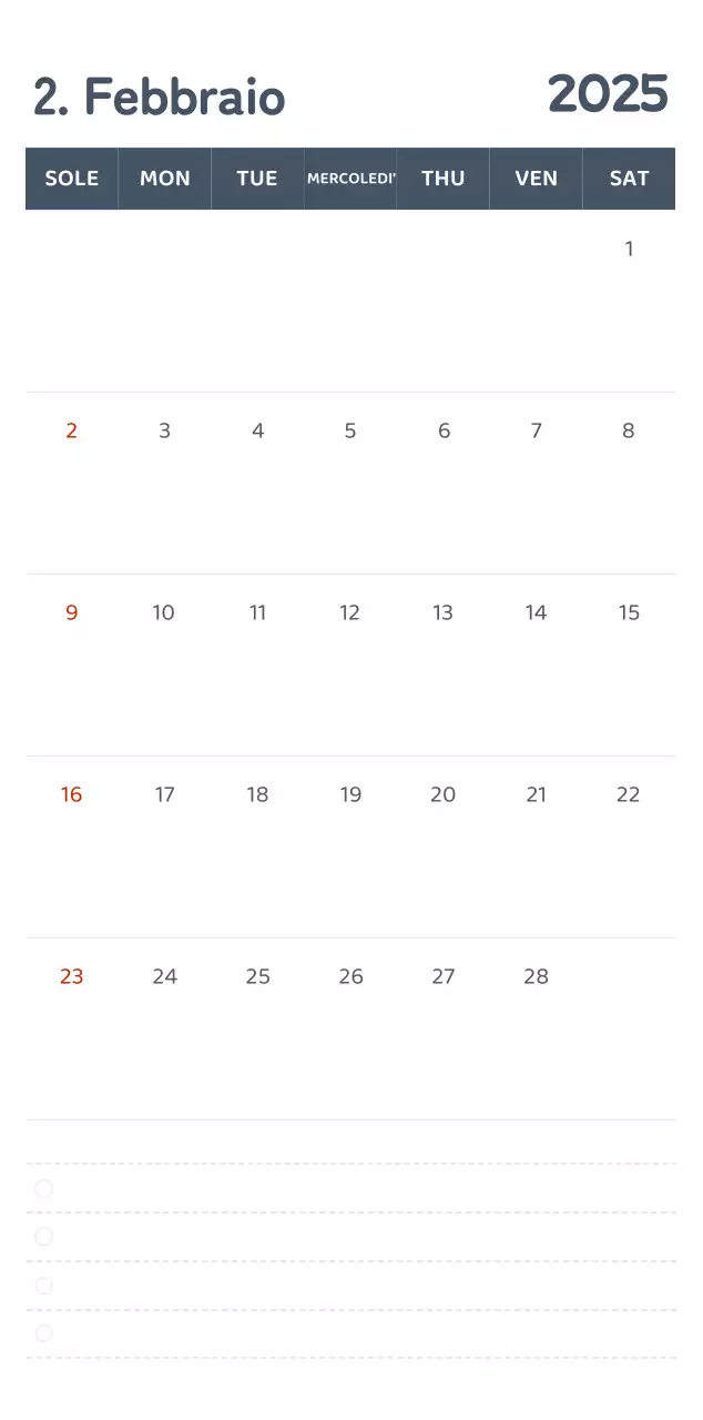 Calendari con illustrazioni colorate ed emozionali