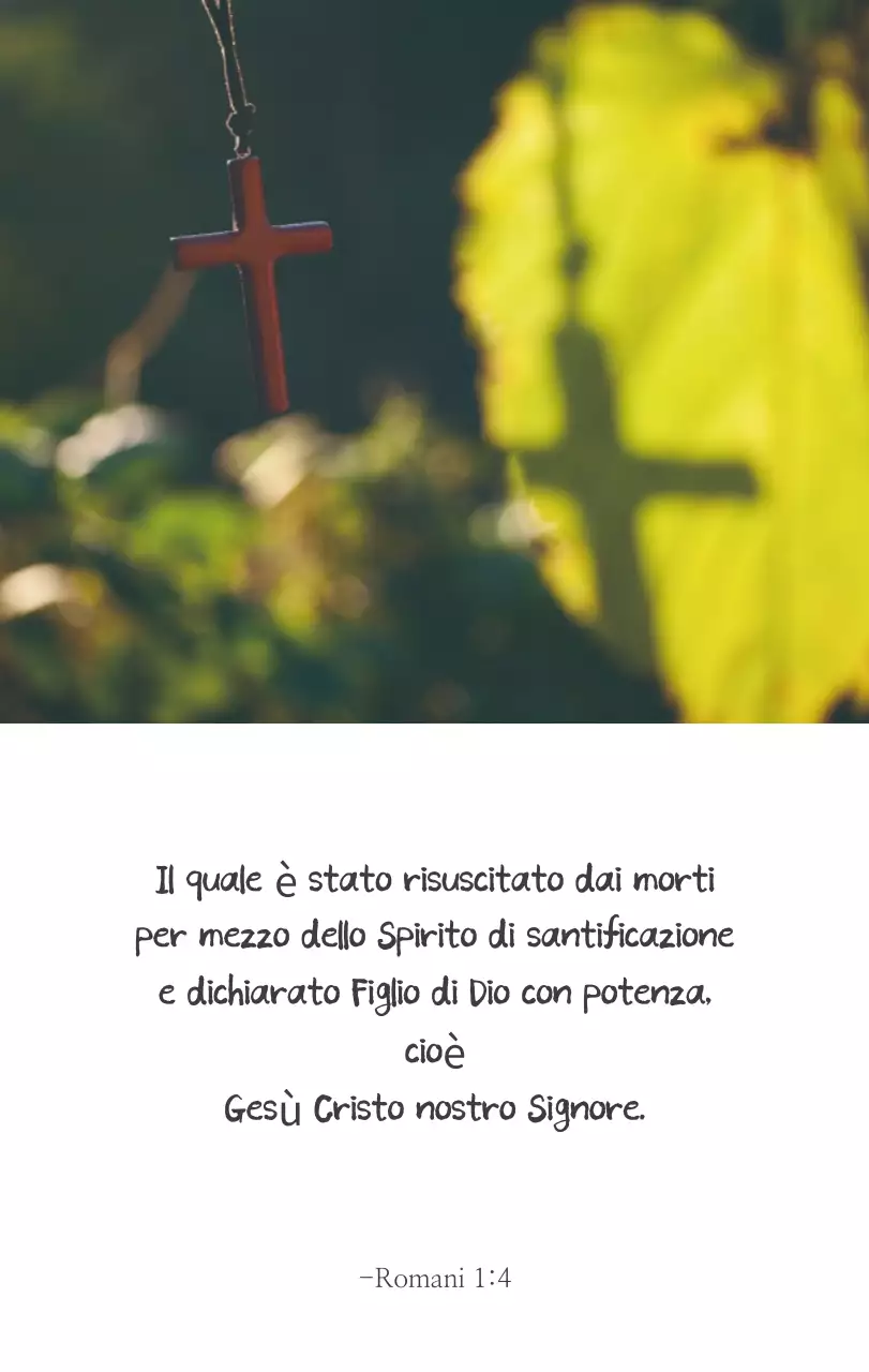 Promozione della chiesa biblica in calligrafia semplice