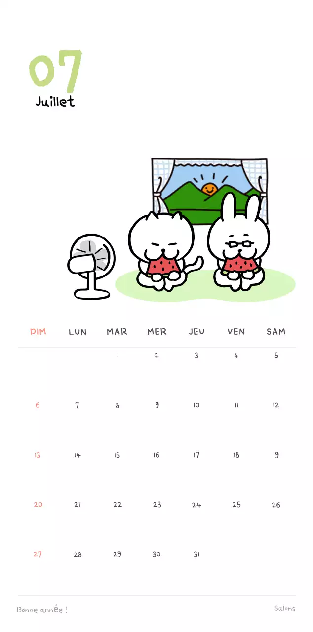 Calendrier journalier en ivoire