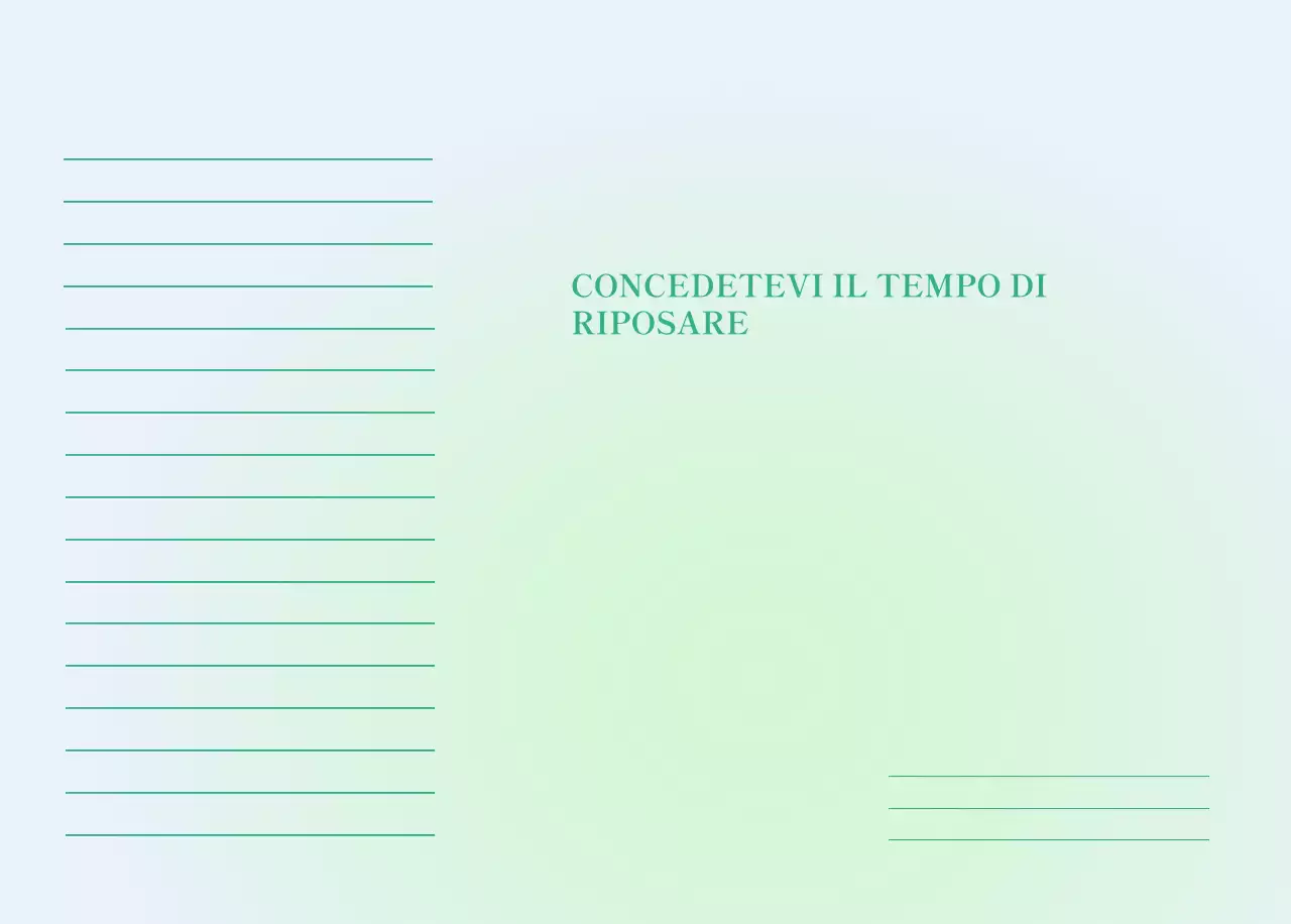Calendario minimalista a gradi