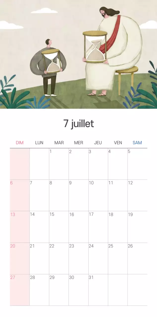 Illustration pastel de l'église