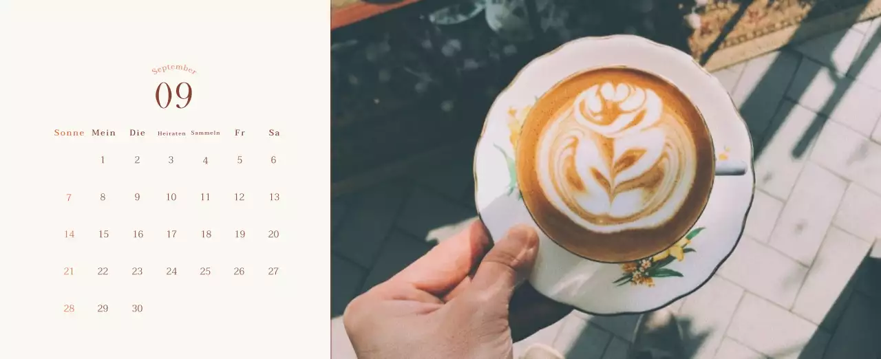 Förderung von Beige Vintage Cafe