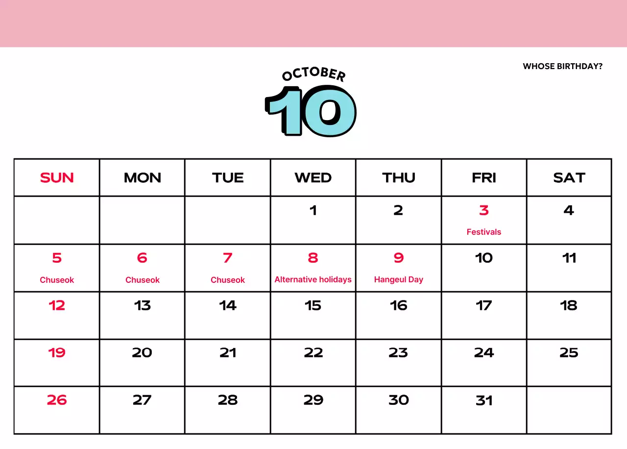 Colorful calendars with a variety of retro illustrations