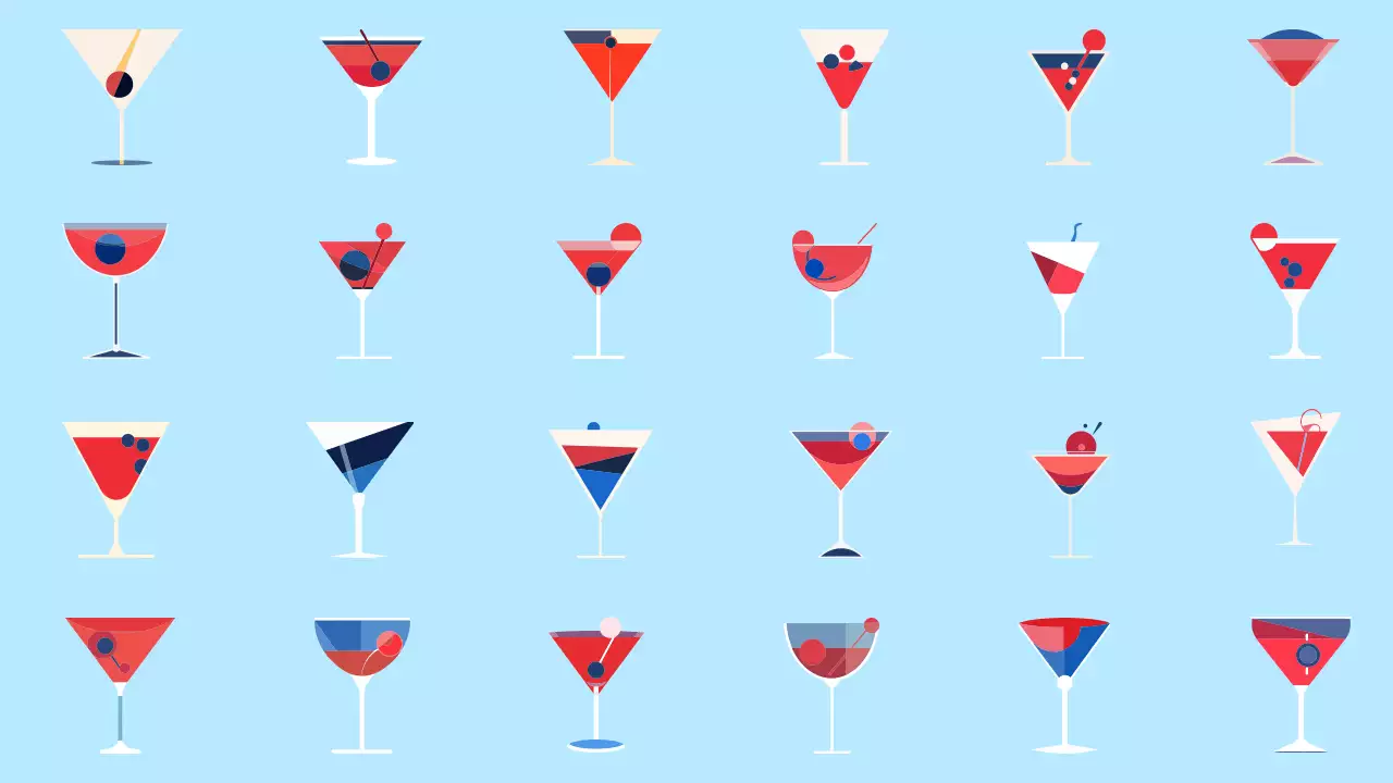 Gelukkig Nieuwjaar Feestelementen Collectie