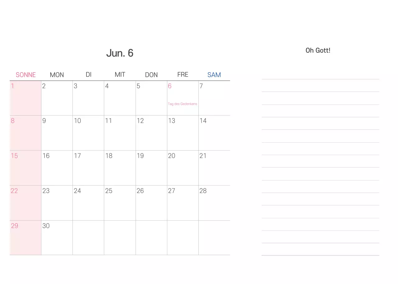 Pastell saubere Illustration Kirche