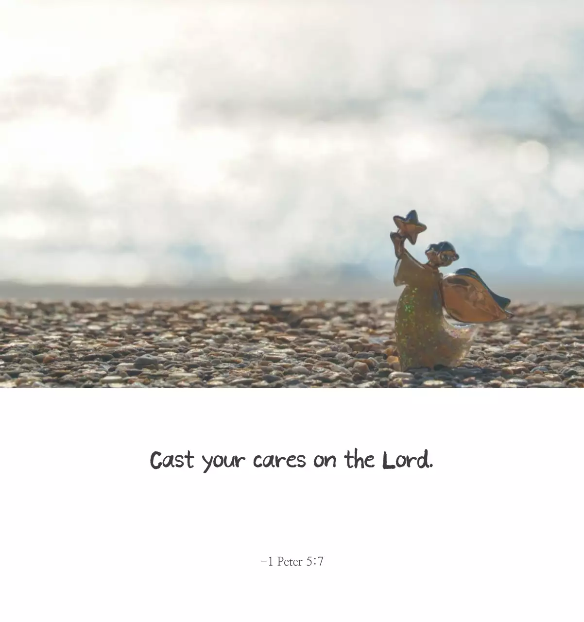 Promote a simple calligraphy Bible Church