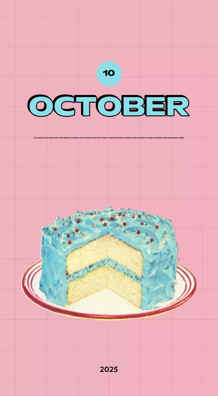 Colorful calendars with a variety of retro illustrations