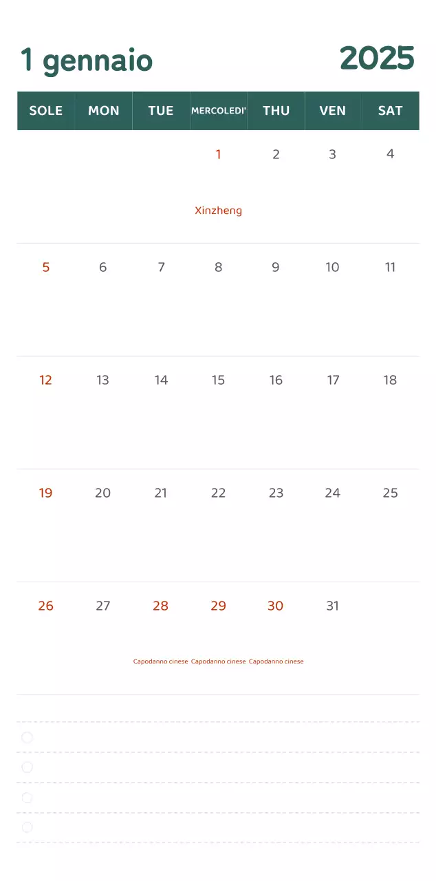 Calendari con illustrazioni colorate ed emozionali