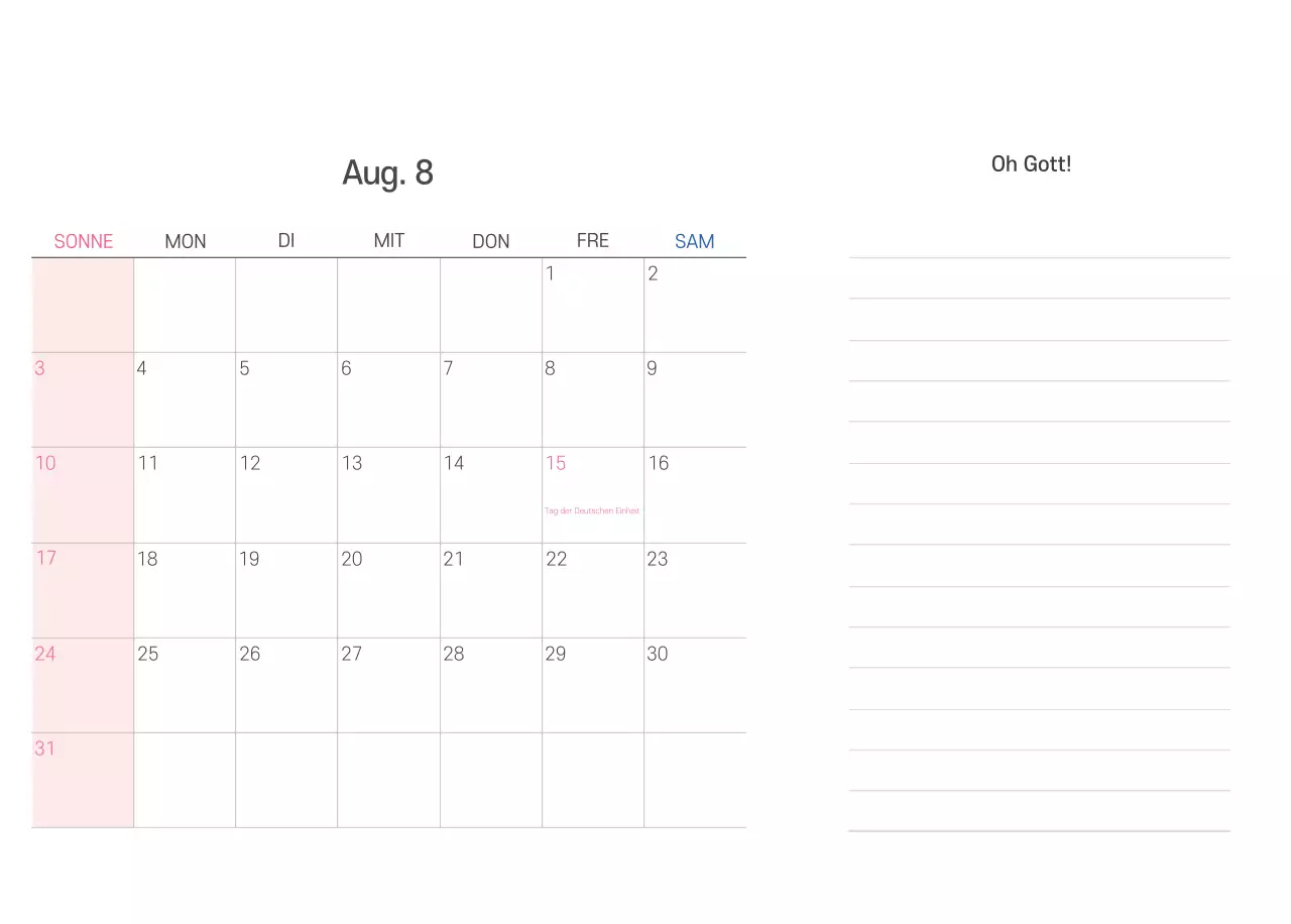 Pastell saubere Illustration Kirche