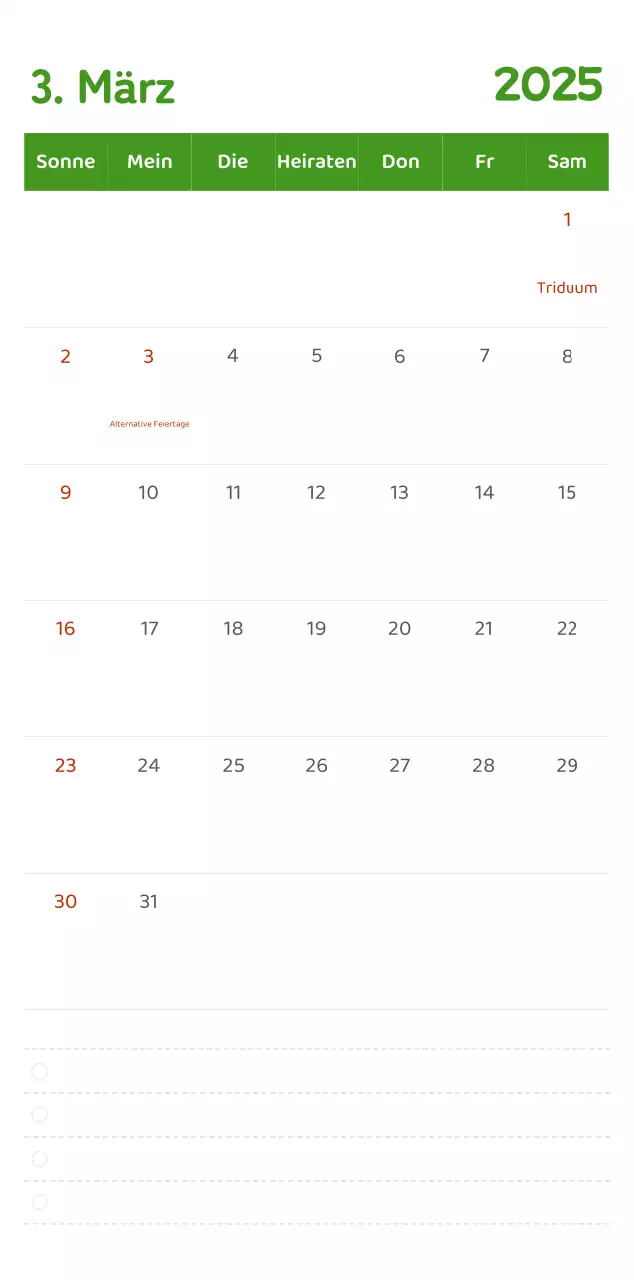 Kalender mit farbenfrohen und emotionalen Illustrationen