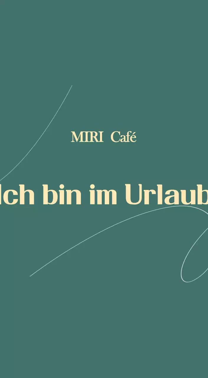 Ein moderner Café-Kalender mit Empfehlungen für das Getränk des Monats
