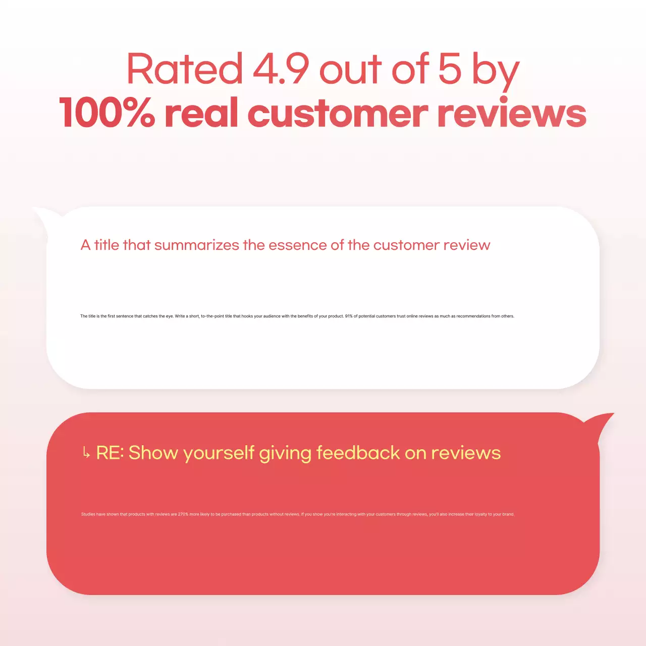 Promoção de revisão do Pink Modern Instagram Carousel